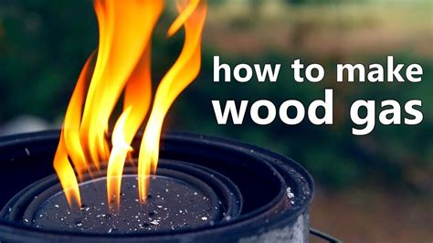making wood gas